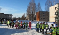 Matkapäev Jäljed lumel