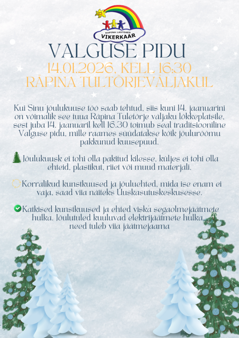 Valguse pidu 14.01.2026